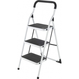 Escalera plegable tubular de 3 peldaños