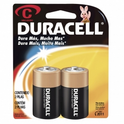 Pilas alcalinas Duracell C