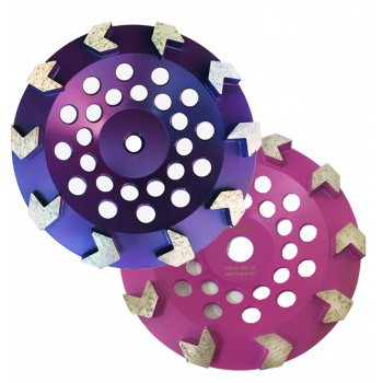 Copa de diamante segmentado flecha 7