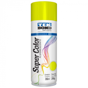 Pintura en spray de color amarillo flourescente 350ml