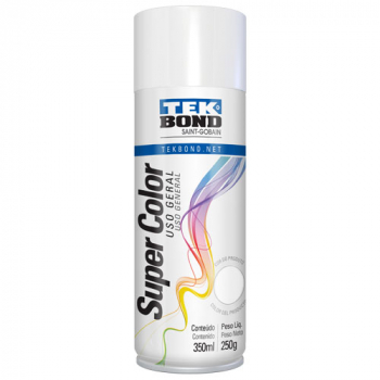 Pintura en spray de color blanco brillante 350ml