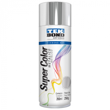 Pintura en spray de color cromo metallico 350ml