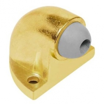 Tope para puerta tipo codo latonado