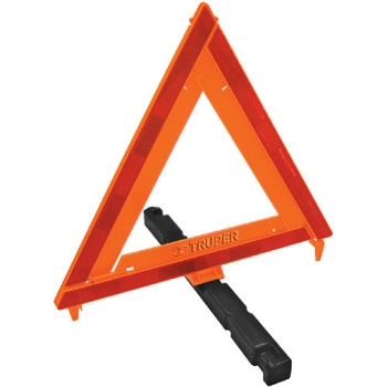Triángulo de seguridad plegable, 43.5 cm