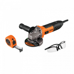 Combo esmeriladora 4-1/2', 850W,lentes y flexometro,ERGO-PRO