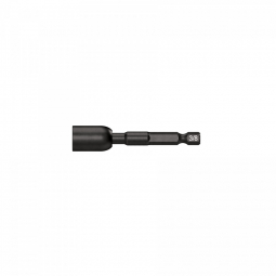 Estuche con 4 dados magneticos de impacto 3/8' largo 2-1/2'
