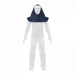 Proteccion para soldar, capucha de mezclilla