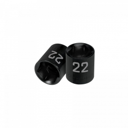 Dado de impacto de 22 mm, 6 puntas, cuadro 1/2'