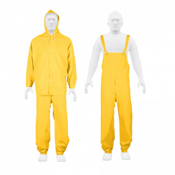 Conjunto impermeable triple capa, talla XG