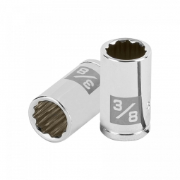 Dado de 3/8', 12 puntas, cuadro 1/4'