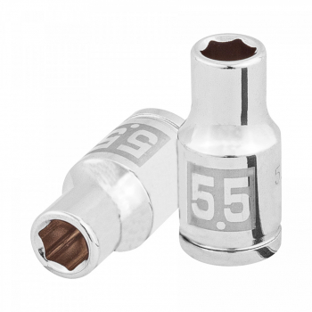 Dado de 5.5 mm, 6 puntas, cuadro 1/4'