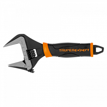 Llave ajustable (perico) 6' boca ancha Comfort Grip
