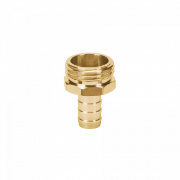 Conector 1/2' macho de aluminio