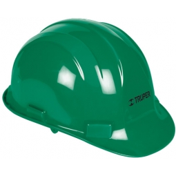 Casco de seguridad con ajuste de intervalos verde Pretul