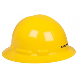 Casco de seguridad amarillo de ala ancha 