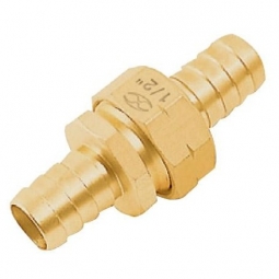 Conector de laton solido de 1/2