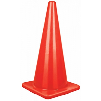 Cono de precaucion PVC de 90 cm