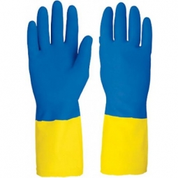 Guantes de latex y neopreno M