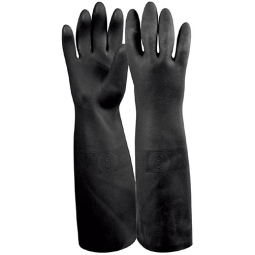 Guantes de latex 100% natural extralargo M