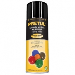 Aerosol color negro satin de 300 ml Pretul