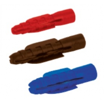 50 Taquetes de plástico cafe 5/16