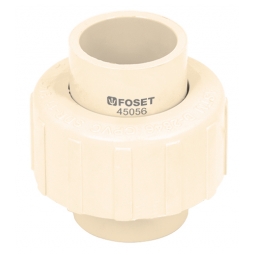 Tuerca union lisa CPVC de 1/2