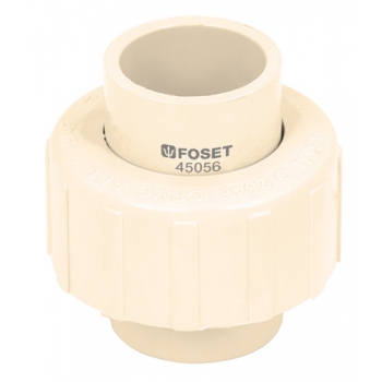 Tuerca union lisa CPVC de 1