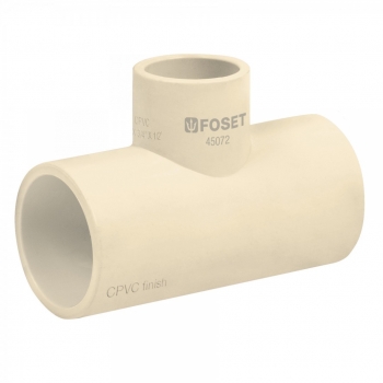 Tee reducida CPVC de 1