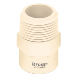 Adaptadores macho CPVC de 1/2