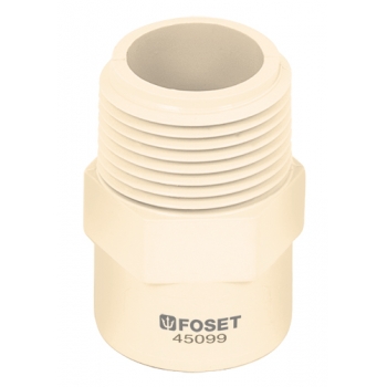 Adaptadores macho CPVC de 3/4