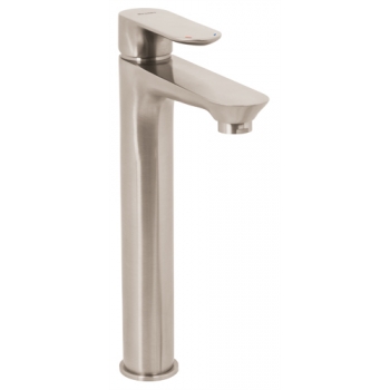 Monomando alto de satin para lavabo