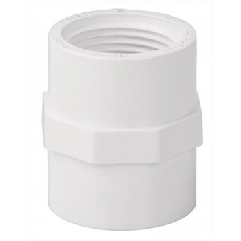 Adaptador hembra PVC de 1