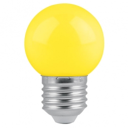 Foco de led tipo G65 color amarillo