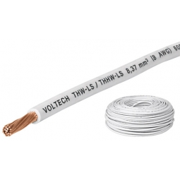 Cable THHW-LS blanco calibre 12 AWG