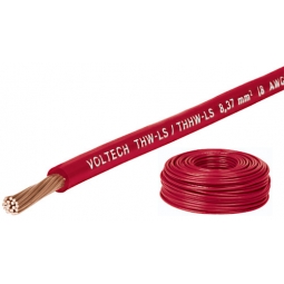 Cable THHW-LS rojo calibre 8 AWG