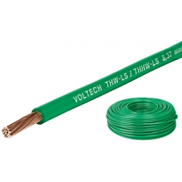 Cable THHW-LS verde calibre 12 AWG