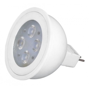 Foco MR16 luz blanca de led de 6 W