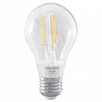 Foco de led con filamento tipo bulbo