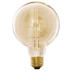 Foco vintage tipo globo de 40 W