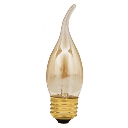 Foco vintage tipo flama de 40 W