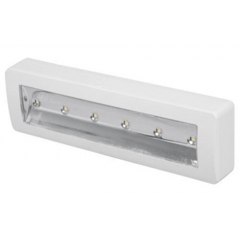 Lampara de emergencia de 200 lumenes 6 leds