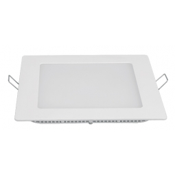 Luminario led de empotrar cuadrado de 18W 