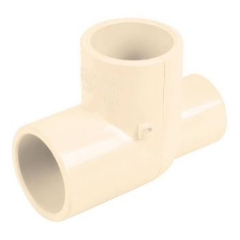 Tee reducida lateral CPVC de 3/4