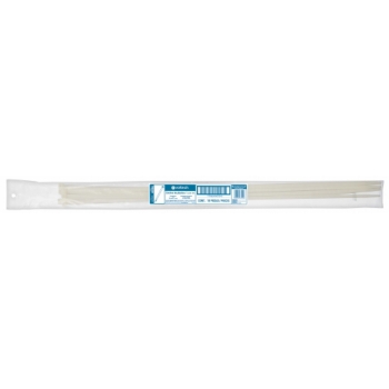 Cincho plastico color blanco de 90 cm x 10mm
