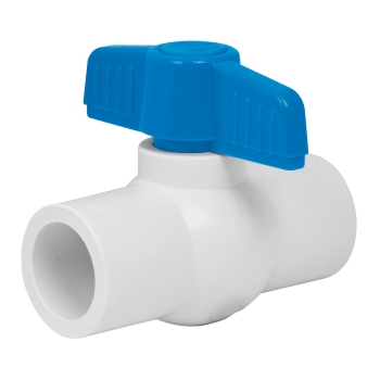 Valvula de esfera PVC de 1-1/4