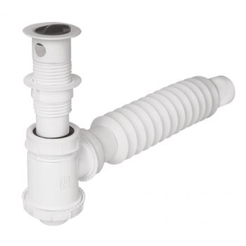 Cespol flexible de bote para lavabo de 1-1/4