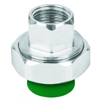 Tuerca de union mixta PP-R con sinserto metalico de 1/2