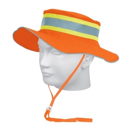 Sombrero alta visibilidad naranja