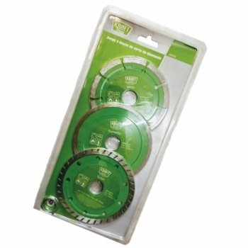 3 Discos de diamante para concreto
