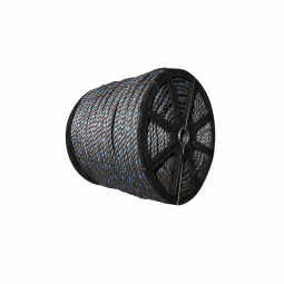 Cuerda de polipropileno gris en carrete 6 mm (Precio x Metro)